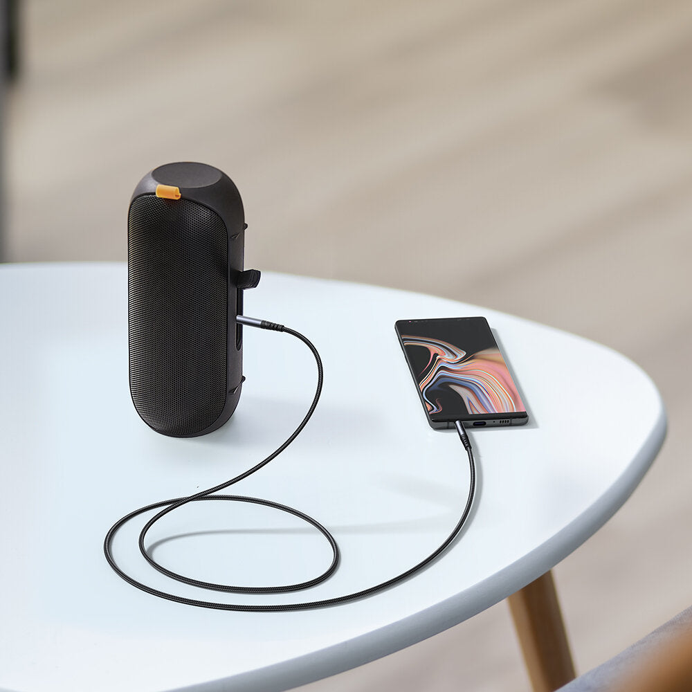 Cablu Audio 3.5mm - 3.5mm Joyroom SY-A08, 1.2m, Negru