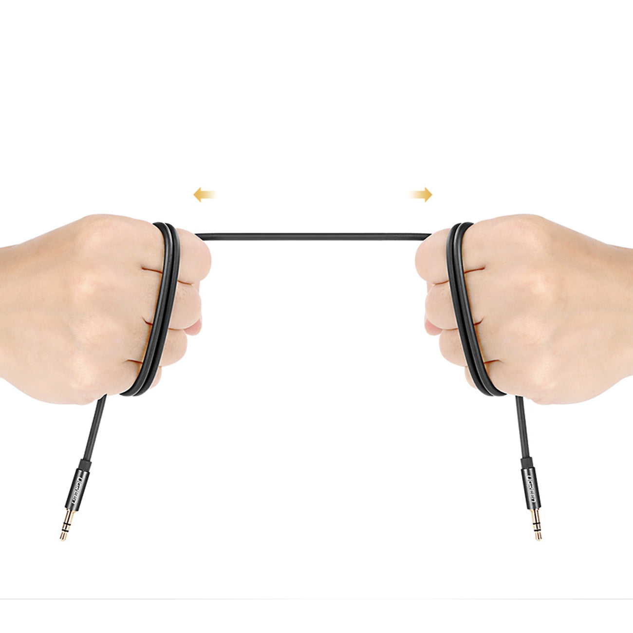 Cablu Audio 3.5mm - 3.5mm UGREEN AV119, 1m, Negru