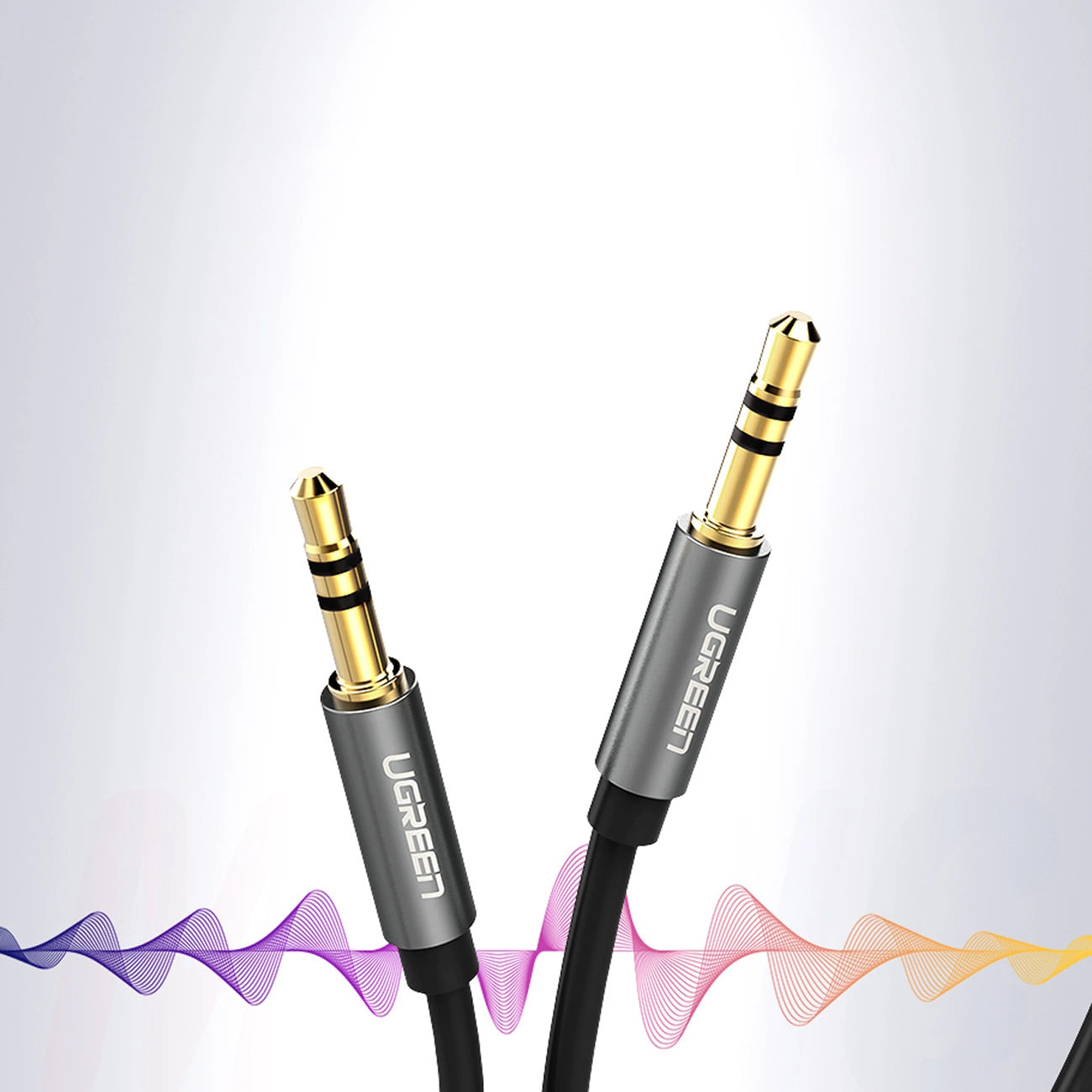 Cablu Audio 3.5mm - 3.5mm UGREEN AV119, 2m, Negru