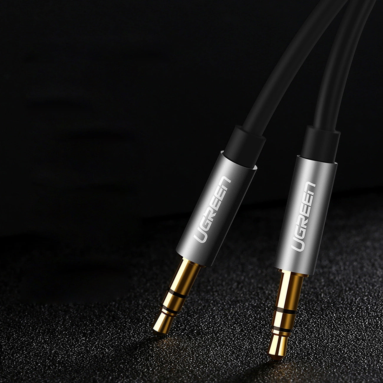 Cablu Audio 3.5mm - 3.5mm UGREEN AV119, 2m, Negru