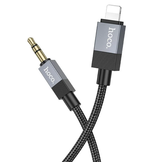 Cablu Audio Lightning - 3.5mm HOCO UPA32A, 1m, Negru