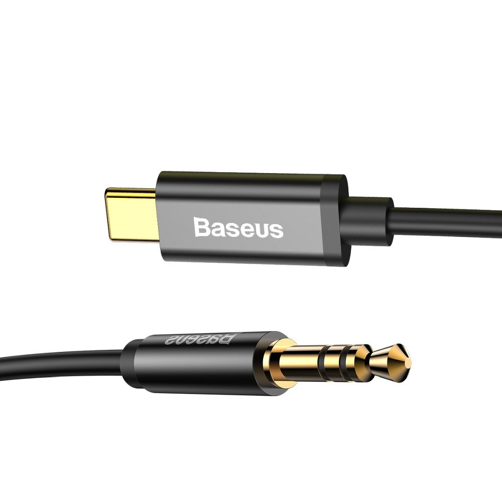 Cablu Audio USB-C - 3.5mm Baseus Yiven M01, 1.2m, Negru CAM01-01