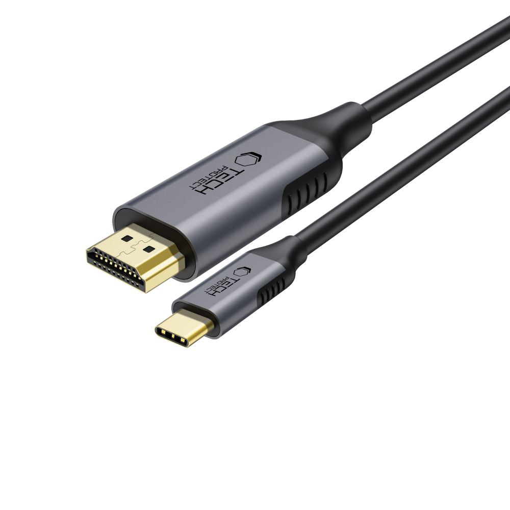 Cablu Audio si Video USB-C - HDMI Tech-Protect Ultraboost, 1.8m, Negru