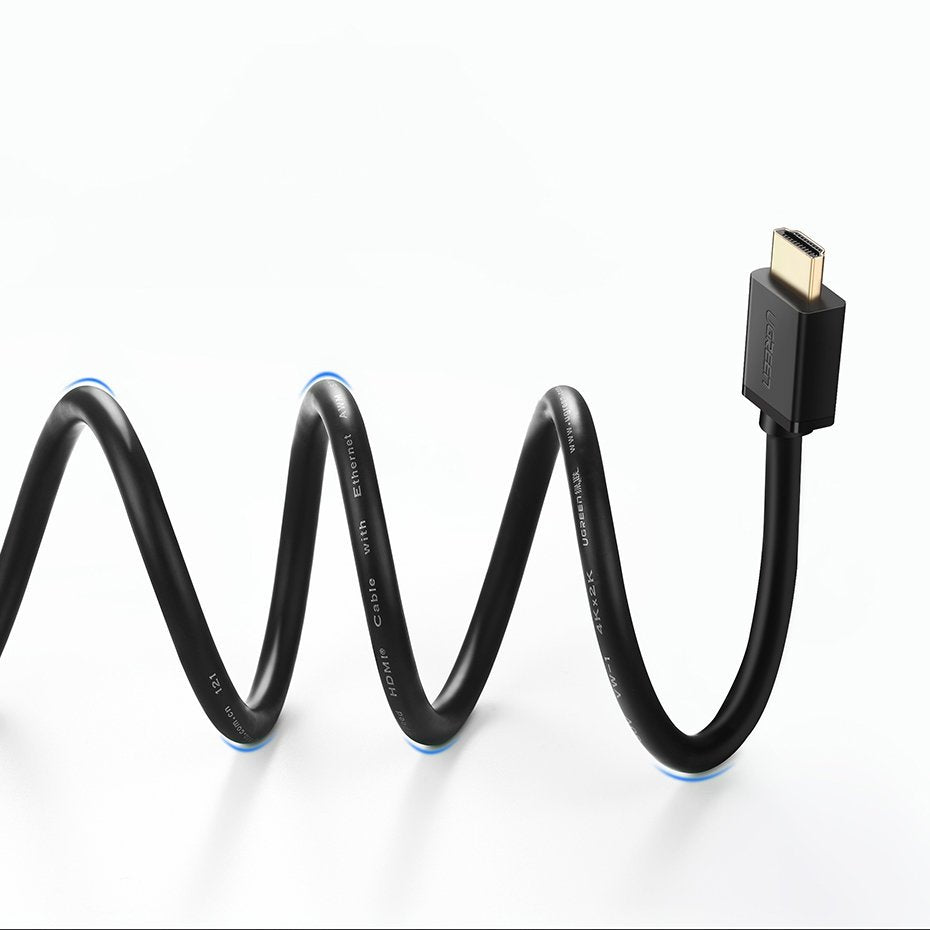 Cablu Video UGREEN HD104, HDMI - HDMI, 4K, 5m, Negru