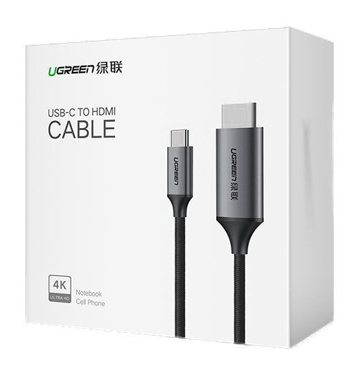 Cablu Audio si Video USB-C - HDMI UGREEN MM142, 1.5m, Negru