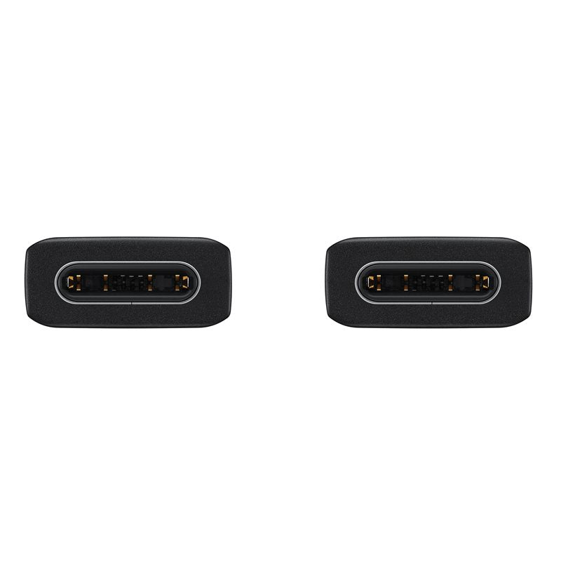 Cablu Date si Incarcare USB-C - USB-C Samsung EP-DA705, 25W, 1m, Negru EP-DA705BBEGWW
