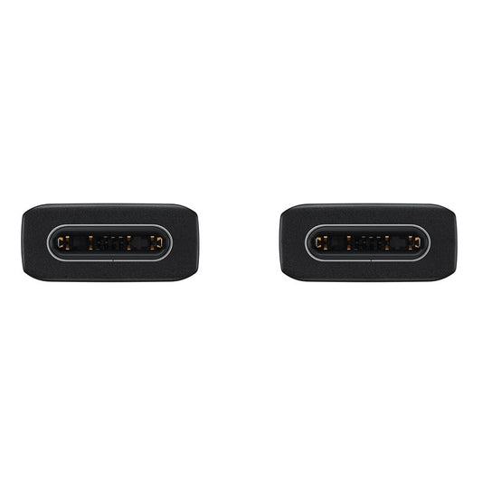 Cablu Date si Incarcare USB-C - USB-C Samsung EP-DA705, 25W, 1m, Negru EP-DA705BBEGWW