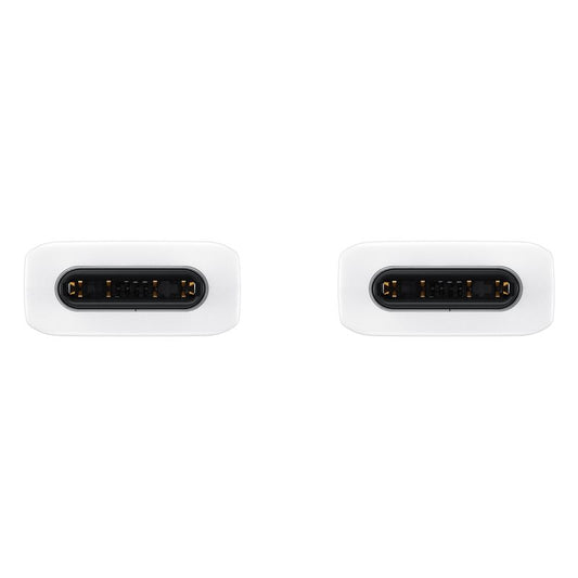 Cablu Date si Incarcare USB-C - USB-C Samsung EP-DA705, 25W, 1m, Alb EP-DA705BWEGWW