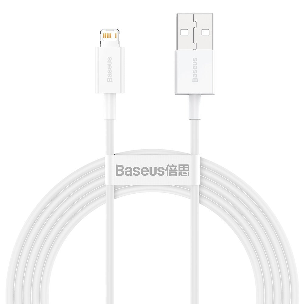Baseus Superior Series USB-A auf Lightning Kabel 20W 2m | Weiß