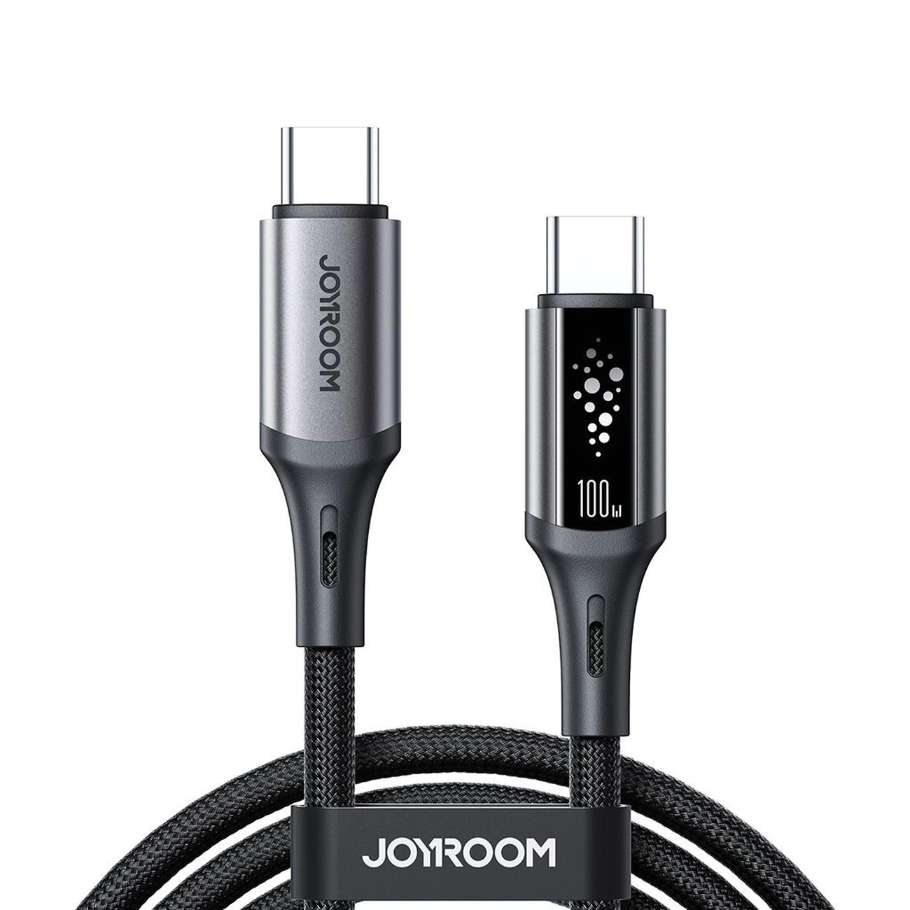 Cablu Date si Incarcare USB-C - USB-C Joyroom S-A60 StarTalk, 100W, 1.2m, Negru