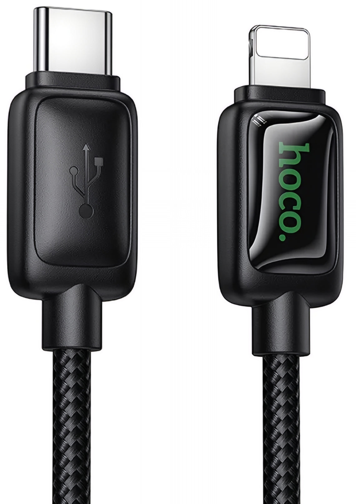 Cablu Date si Incarcare USB-C - Lightning HOCO U146, 30W, 1.2m, Negru