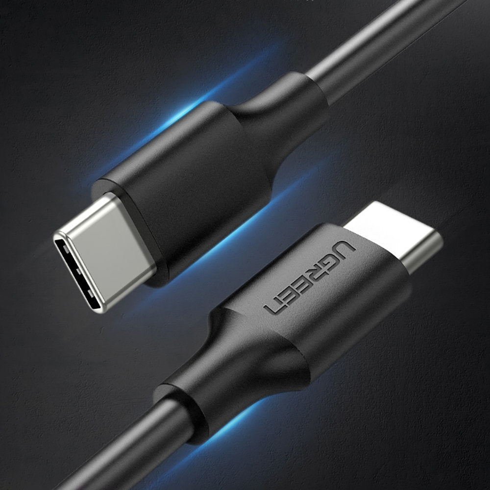 Cablu Date si Incarcare USB-C - USB-C UGREEN US286, 60W, 1m, Negru