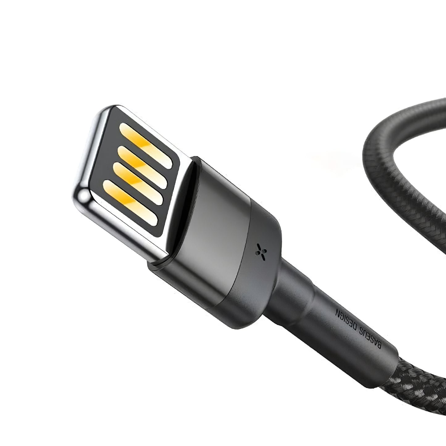 Cablu Date si Incarcare USB-A - Lightning Baseus Cafule Special Edition, 18W, 2m, Gri CALKLF-HG1