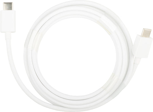 Cablu Date si Incarcare USB-C - USB-C Google, 30W, 3m, Alb