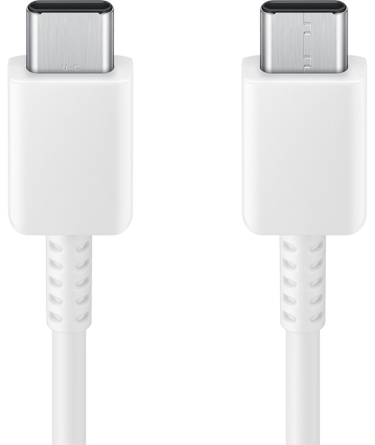 Cablu Date si Incarcare USB-C - USB-C Samsung, 60W, 1.8m, Alb EP-DX310JWEGEU