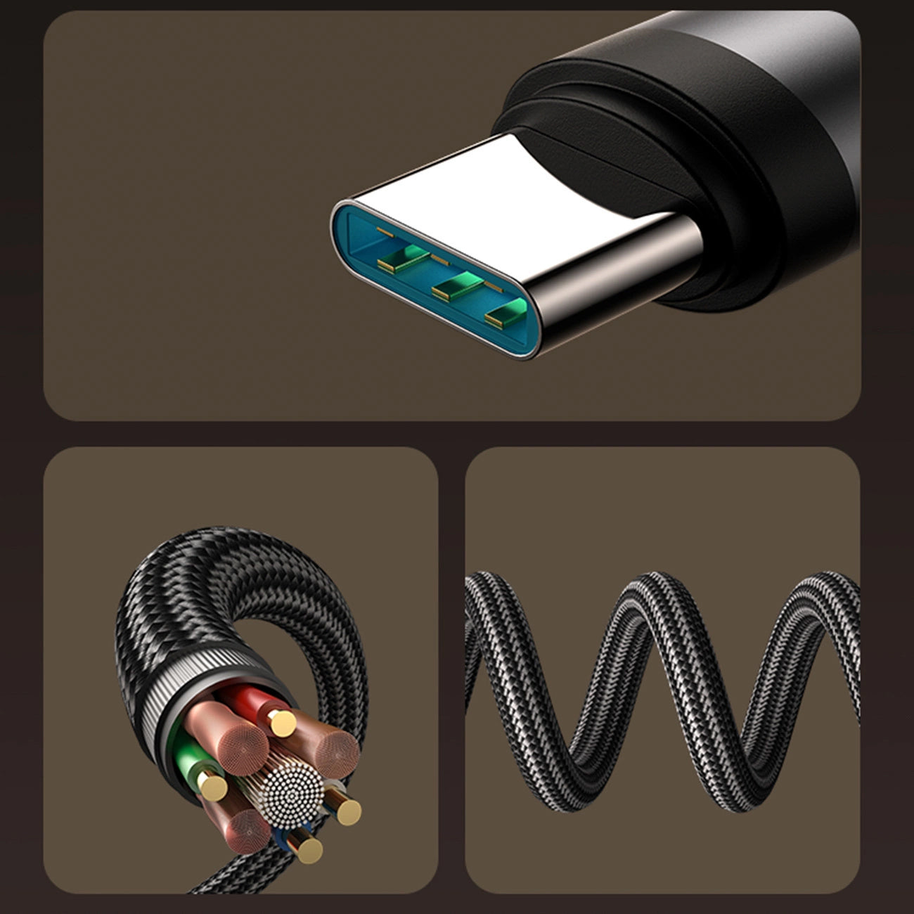 Cablu Date si Incarcare USB-C - USB-C Joyroom S-A56 EnjoyX Angled, 60W, 1.2m, Negru