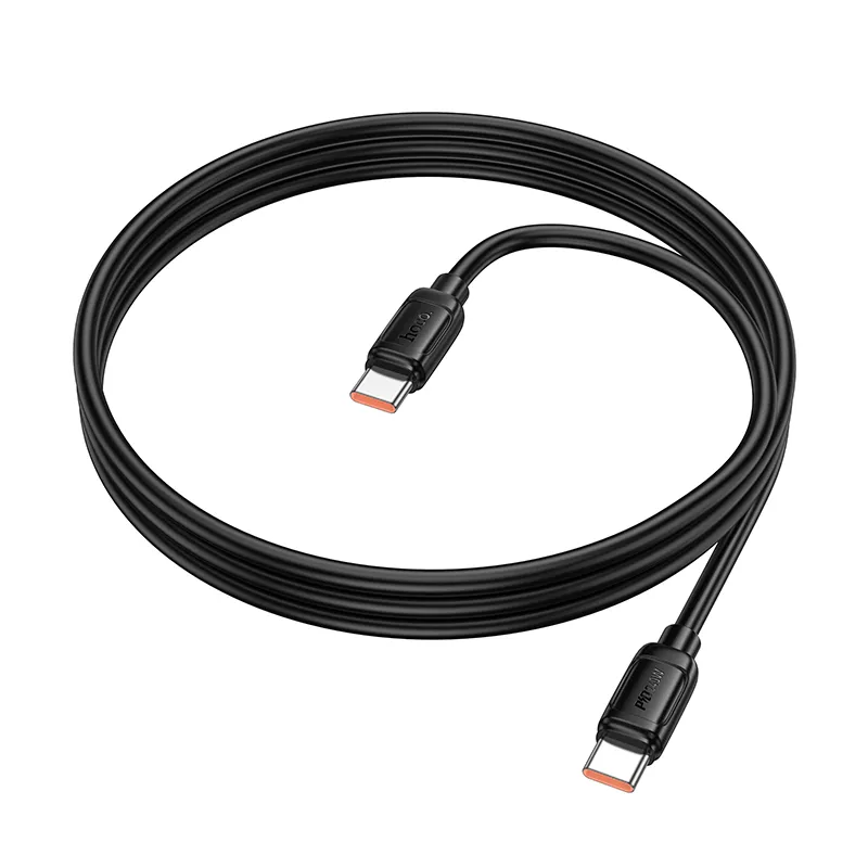 Cablu Date si Incarcare USB-C - USB-C HOCO X115, 240W, 1m, Negru