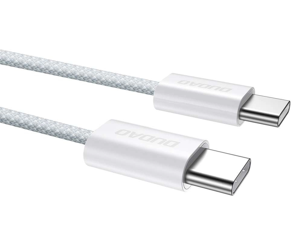 Cablu Date si Incarcare USB-C - USB-C Dudao L6C, 30W, 1m, Bleu