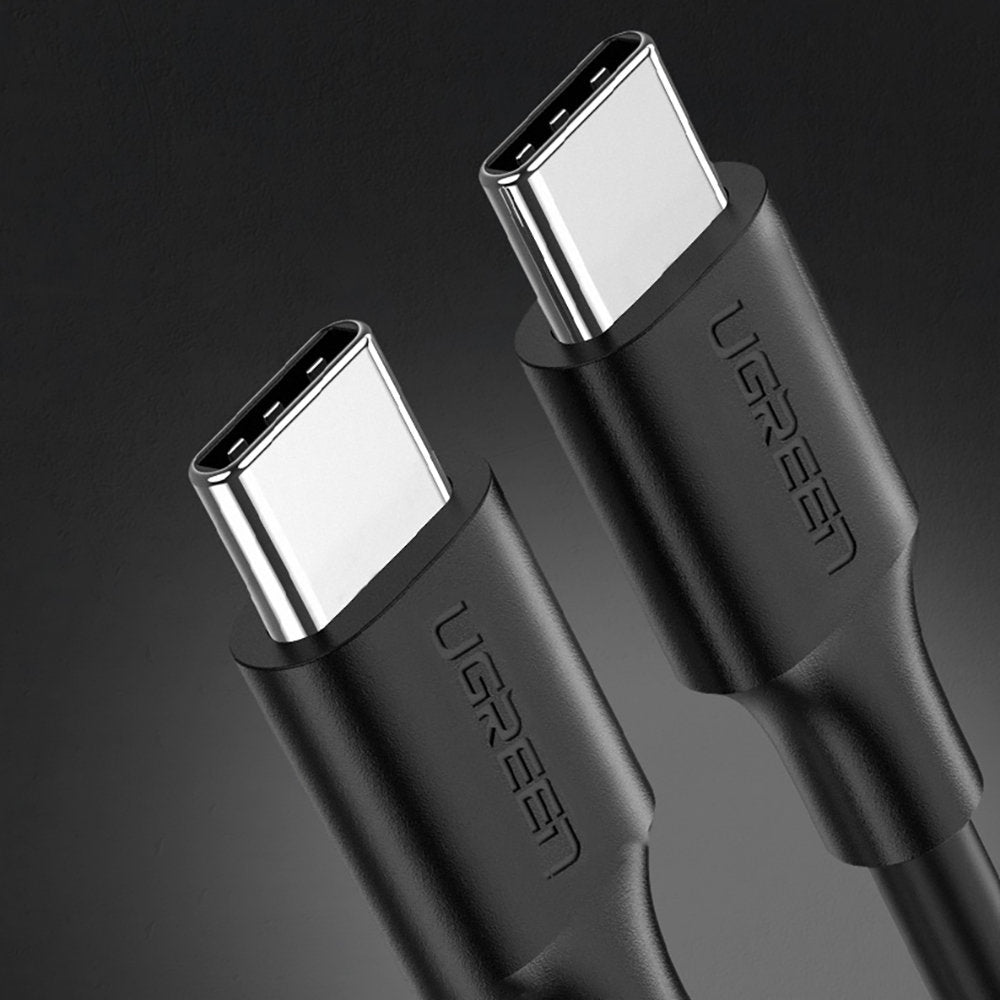 Cablu Date si Incarcare USB-C - USB-C UGREEN US286, 60W, 1.5m, Negru