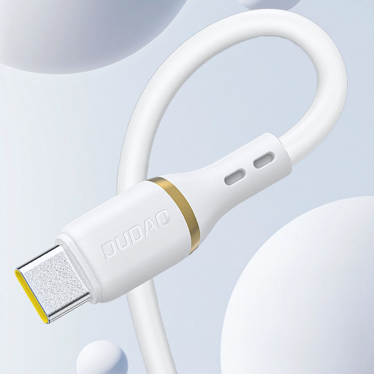 Cablu Date si Incarcare USB-A - Lightning Dudao L25L, 30W, 1m, Alb