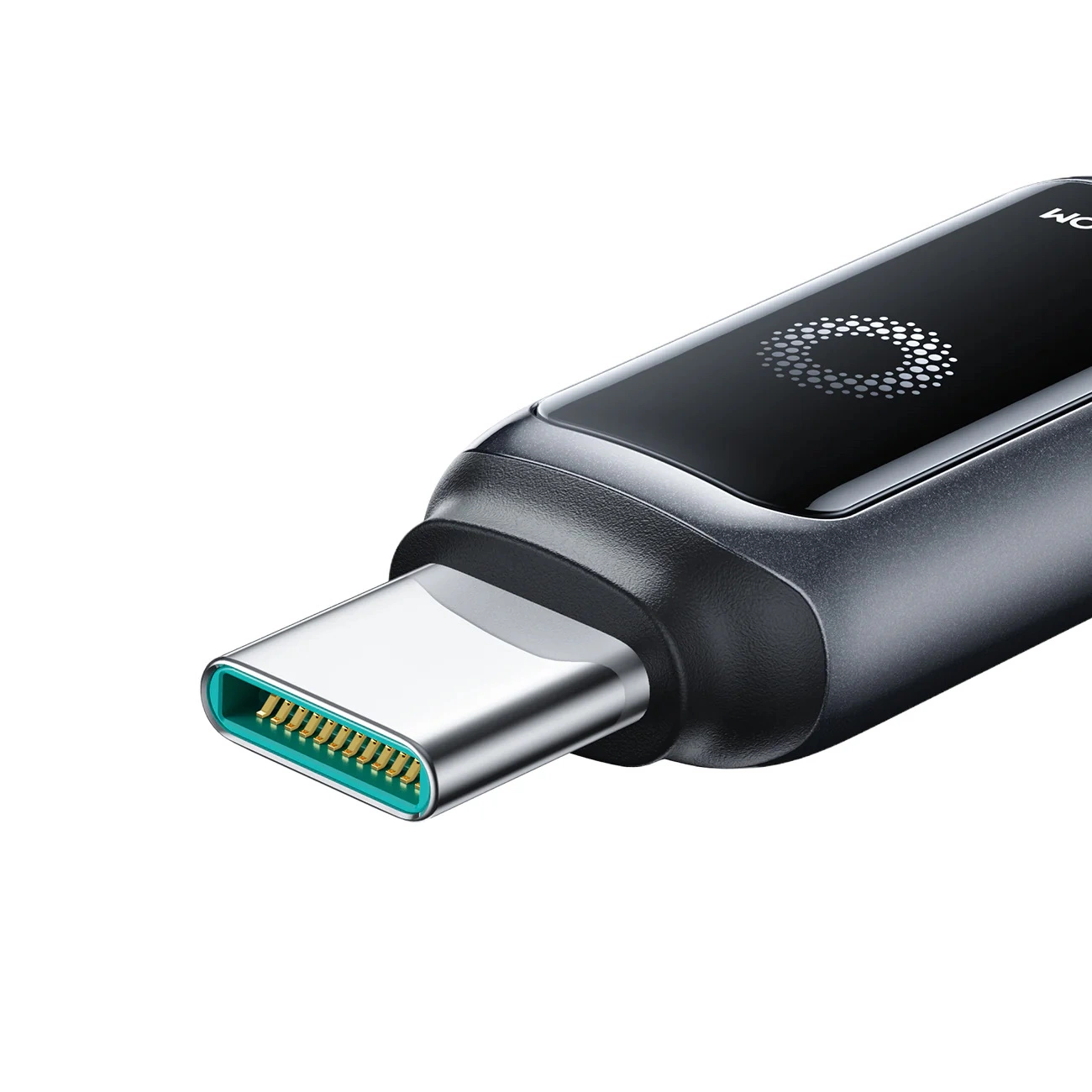 Cablu Date si Incarcare USB-C - Lightning Joyroom S-A55 StarFlight Display, 30W, 1.2m, Negru