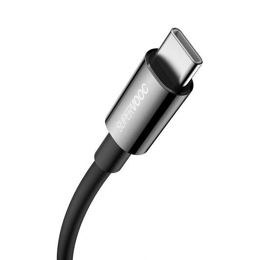 Cablu Date si Incarcare USB-A - USB-C Baseus Superior Series, 65W, 2m, Negru CAYS001001
