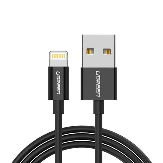 Cablu Date si Incarcare USB-A - Lightning UGREEN 80823, 18W, 2m, Negru