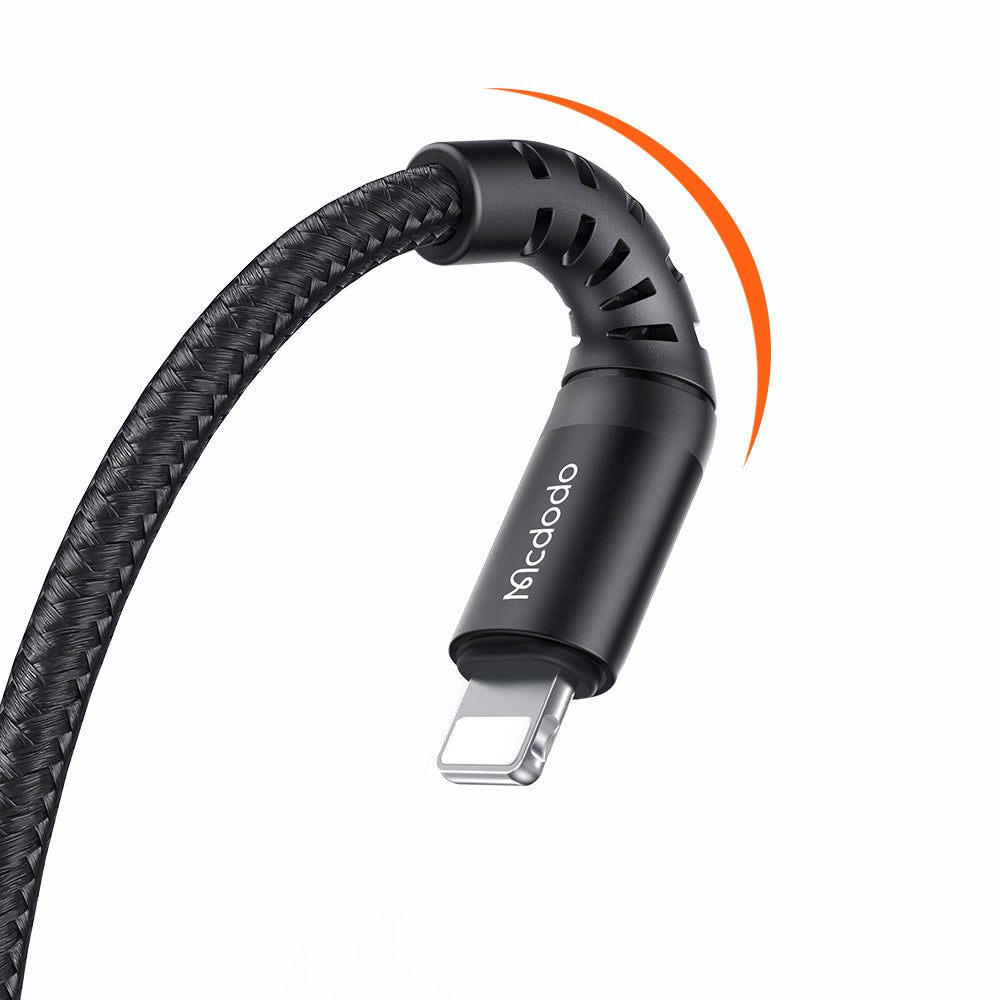 Cablu Date si Incarcare USB-A - microUSB McDodo CA-2281, 18W, 1m, Negru