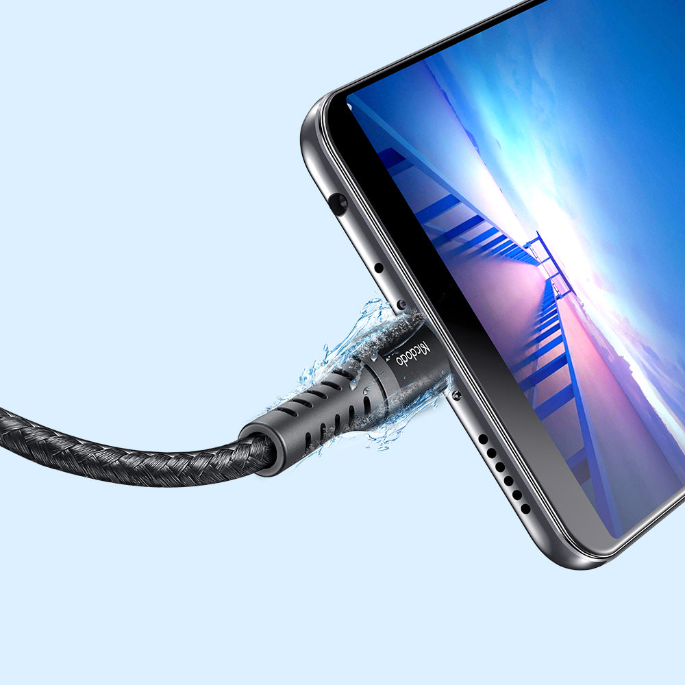 Cablu Date si Incarcare USB-A - microUSB McDodo CA-2281, 18W, 1m, Negru