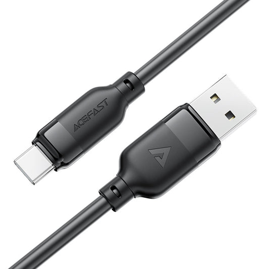 Cablu Date si Incarcare USB-A - USB-C Acefast C16-04, 18W, 1.2m, Negru