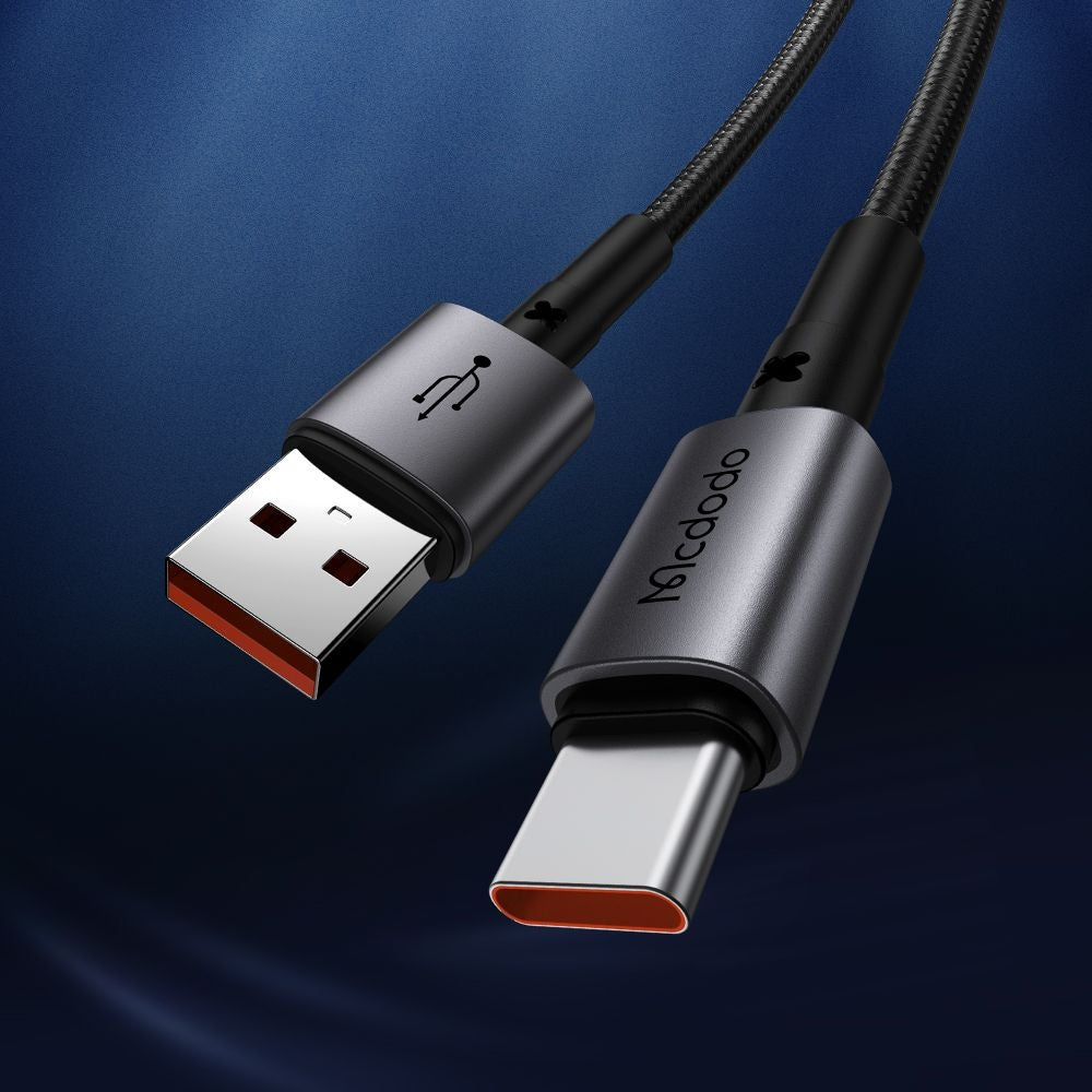 Cablu Date si Incarcare USB-A - USB-C McDodo CA-3590, 100W, 1.2m, Negru