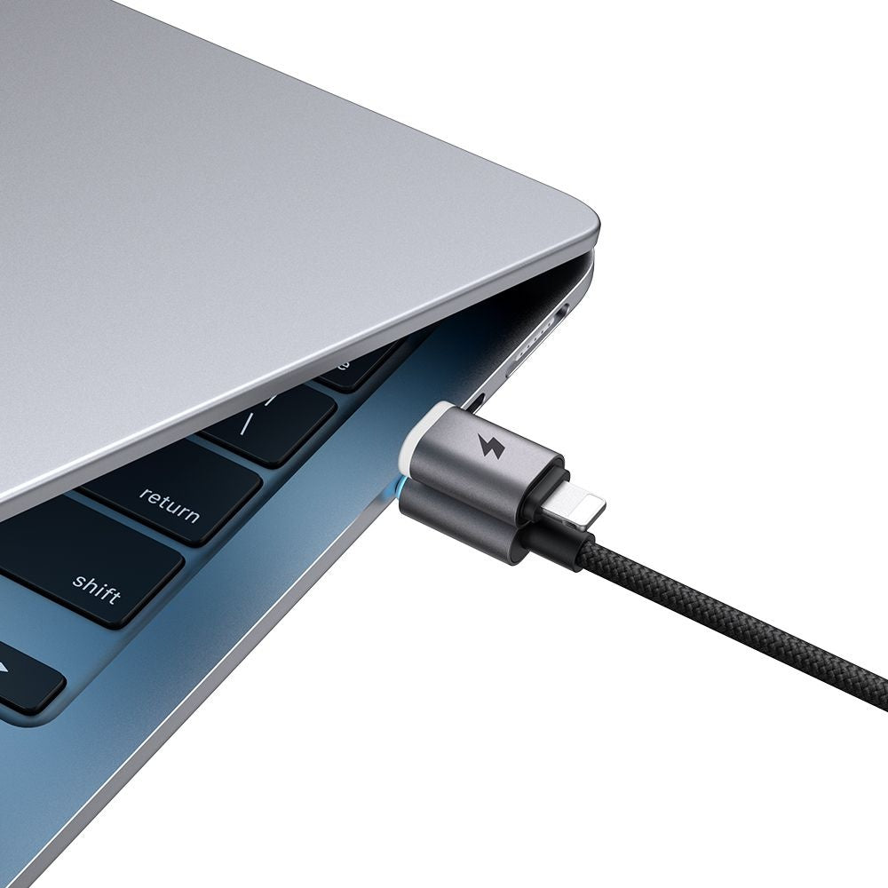 Cablu Date si Incarcare USB-A / USB-C - USB-C / Lightning McDodo CA-6560, 60W, 1.2m, Negru