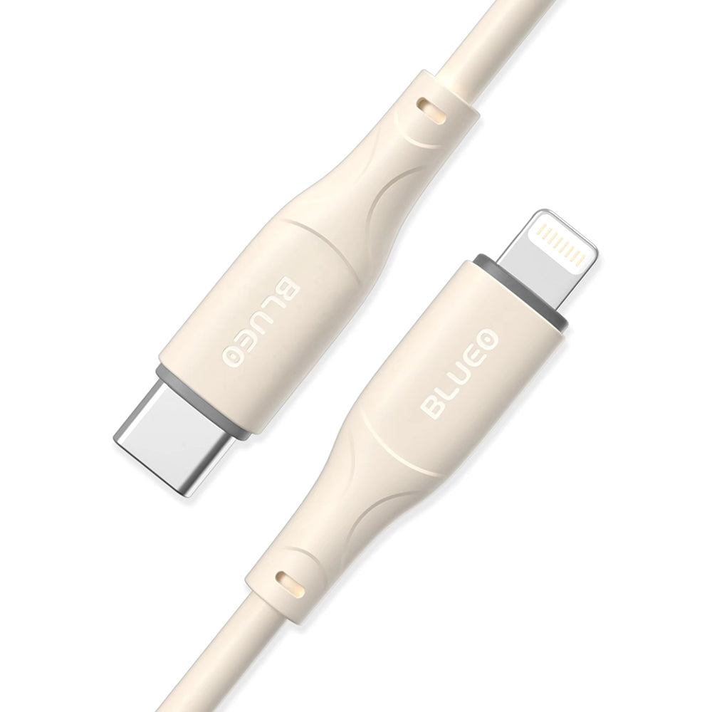 Cablu Date si Incarcare USB-C - Lightning Blueo Ape Legend, 20W, 1.5m, Gri