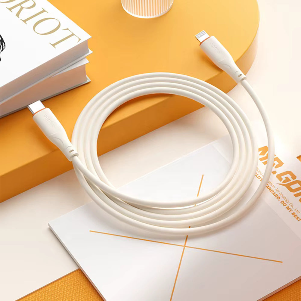 Cablu Date si Incarcare USB-C - Lightning Blueo Ape Legend, 20W, 1.5m, Gri