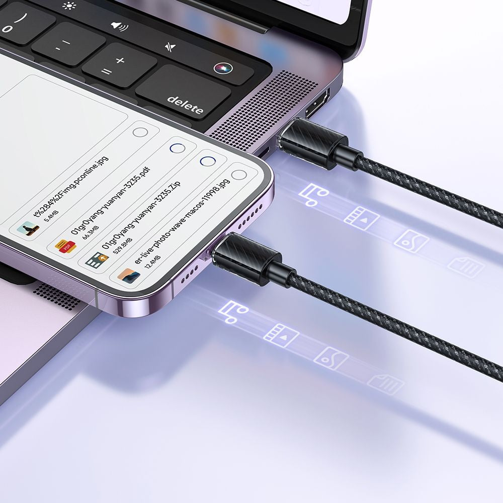 Cablu Date si Incarcare USB-C - Lightning McDodo CA-3660, 36W, 1.2m, Negru