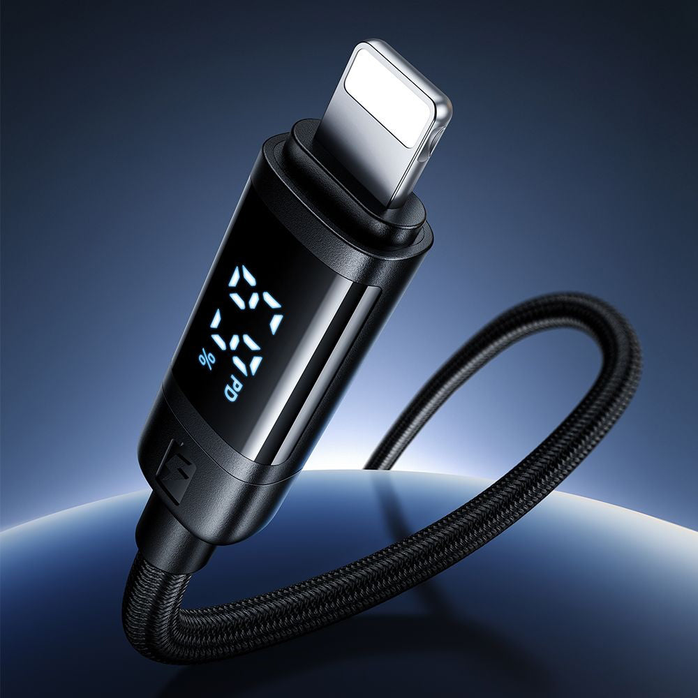 Cablu Date si Incarcare USB-C - Lightning McDodo CA-5210 Bat Display, 36W, 1.2m, Negru