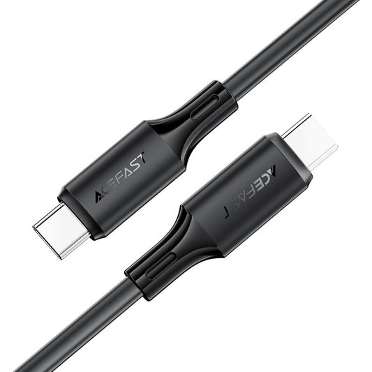 Cablu Date si Incarcare USB-C - USB-C Acefast C17-03, 60W, 1.2m, Negru