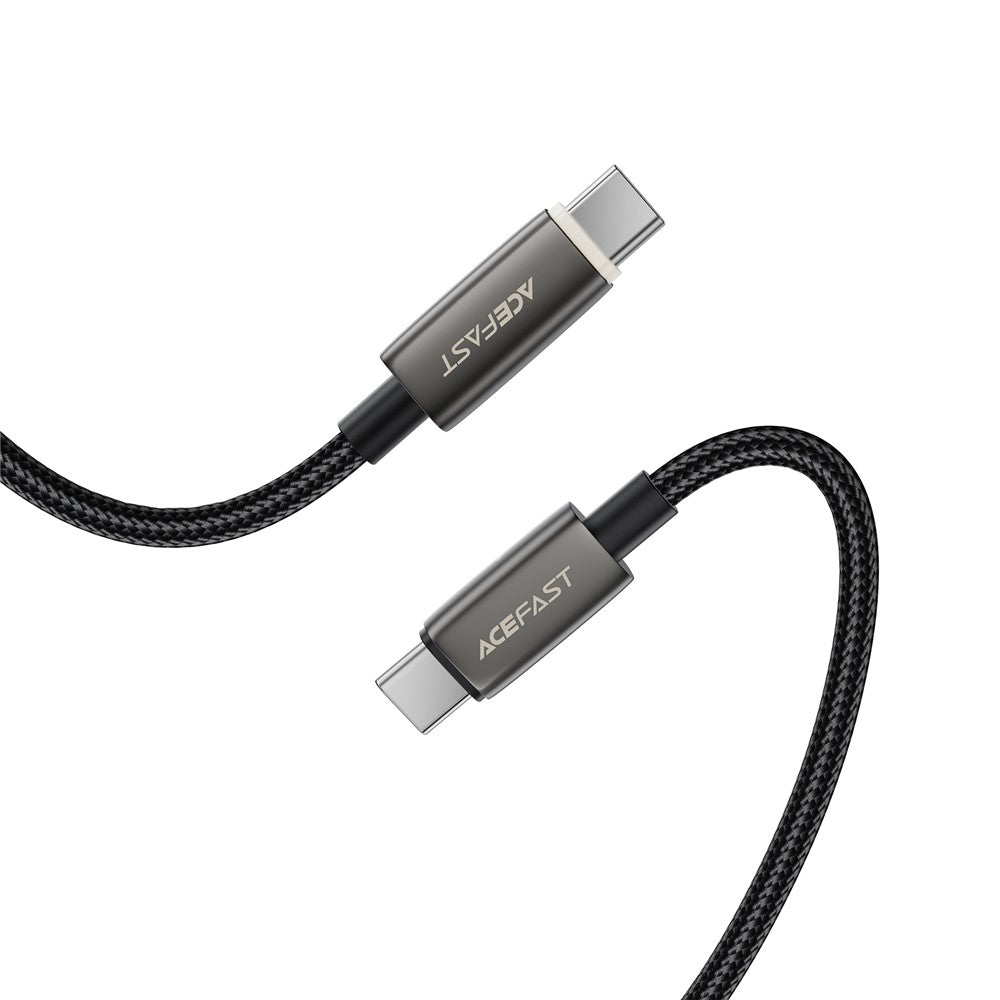Cablu Date si Incarcare USB-C - USB-C Acefast C23-03, 60W, 1.2m, Negru