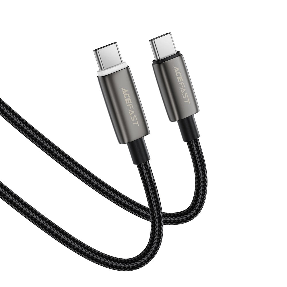 Cablu Date si Incarcare USB-C - USB-C Acefast C23-03, 60W, 1.2m, Negru