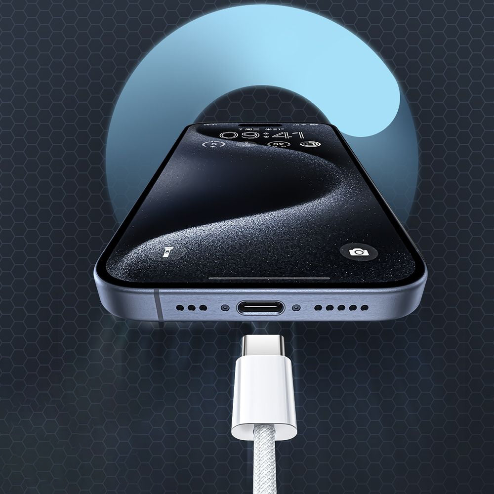 Cablu Date si Incarcare USB-C - USB-C McDodo CA-5690, 60W, 1m, Alb