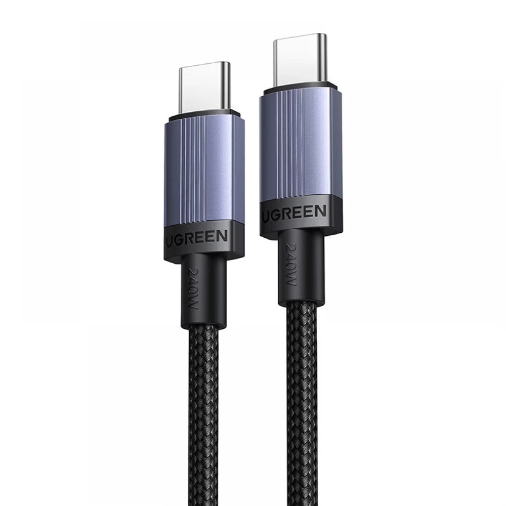 Cablu Date si Incarcare USB-C - USB-C UGREEN L532, 240W, 1m, Gri