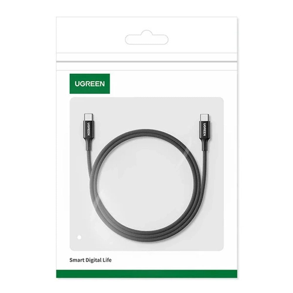 Cablu Date si Incarcare USB-C - USB-C UGREEN US557 (15267), 100W, 1m, Alb