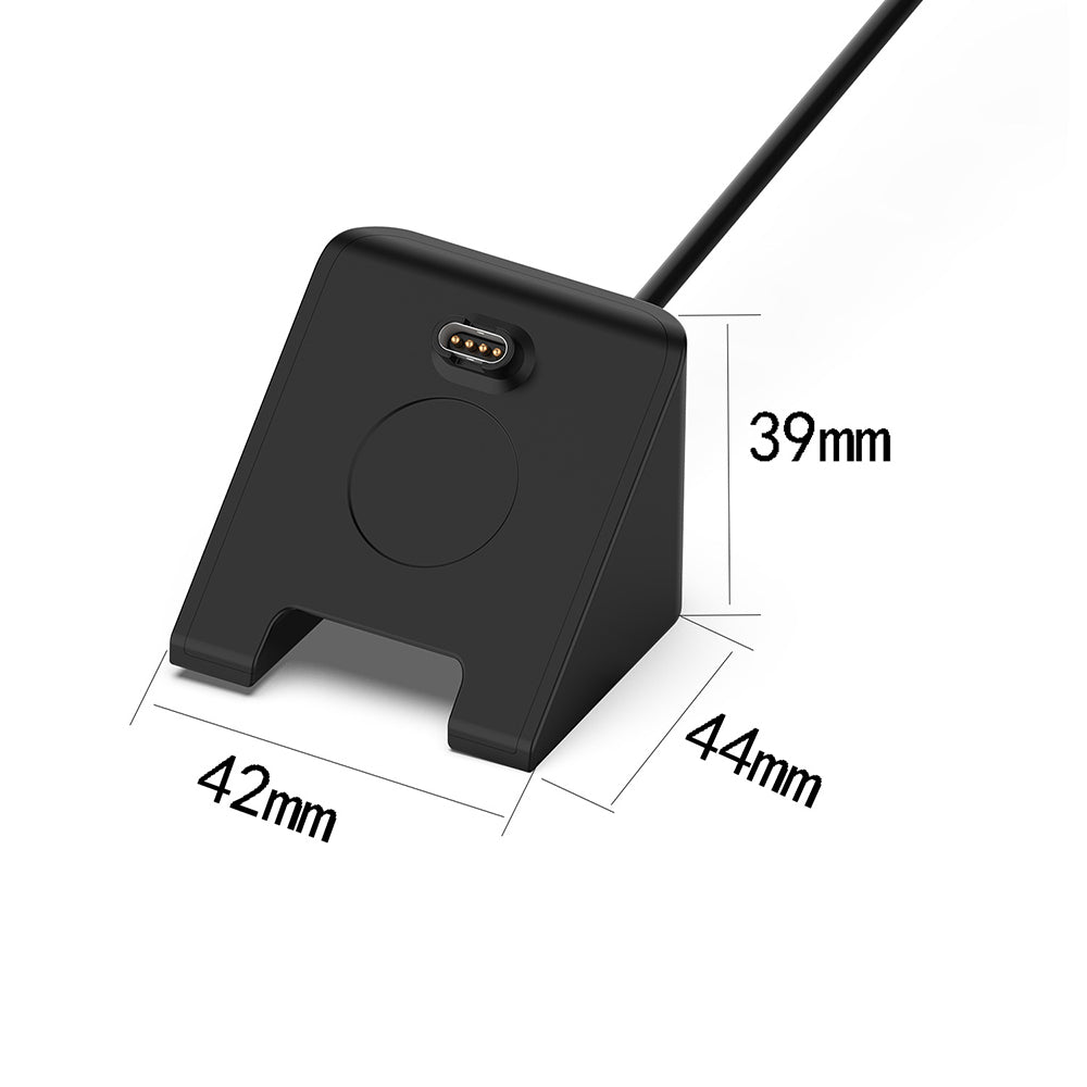 Cablu Incarcare Techsuit TGC3 pentru Garmin Fenix 5 Plus / 7X / 6X / 6 / 5, USB-A, Negru