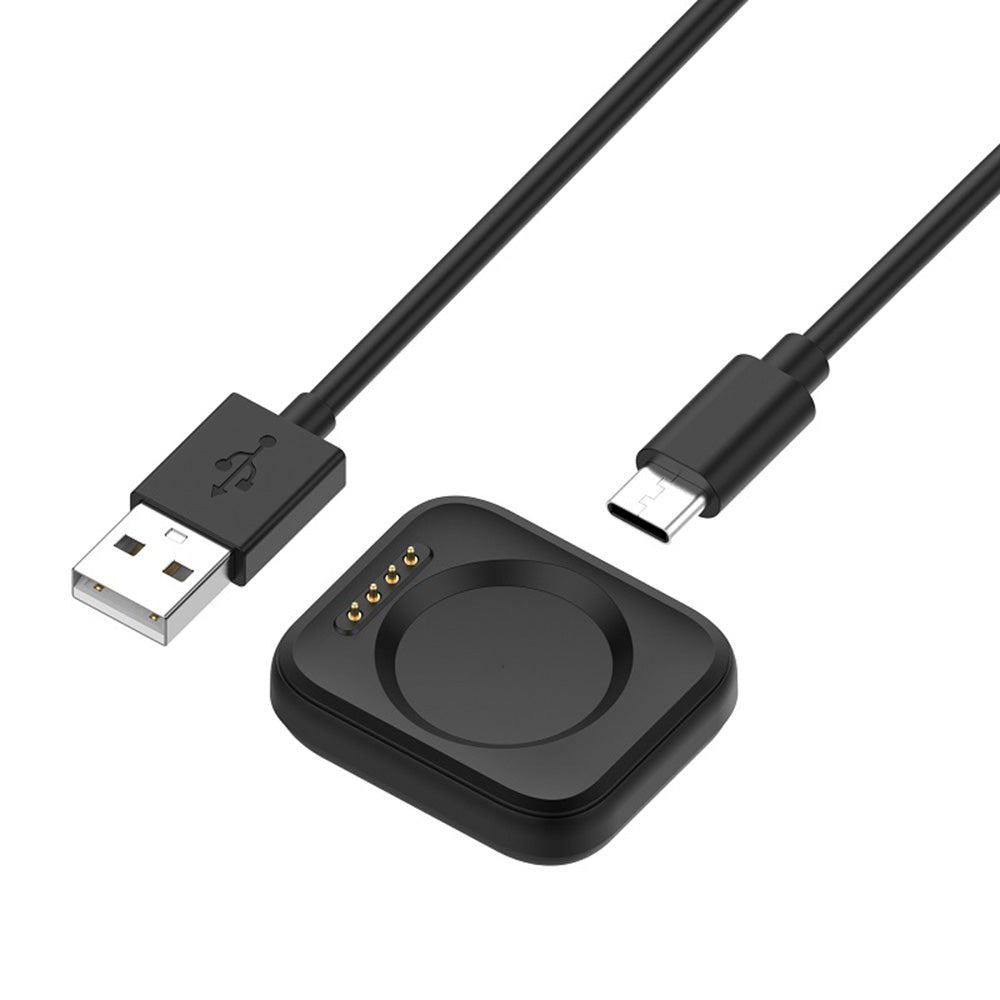 Cablu Incarcare Techsuit TXC8 pentru Oppo Watch / OnePlus Watch Series, USB-A, Negru