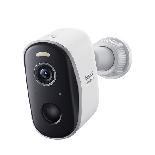 Camera de Supraveghere Baseus N1 Plus, Wi-Fi, 2K, IP67, Exterior, Alba S0TV022132