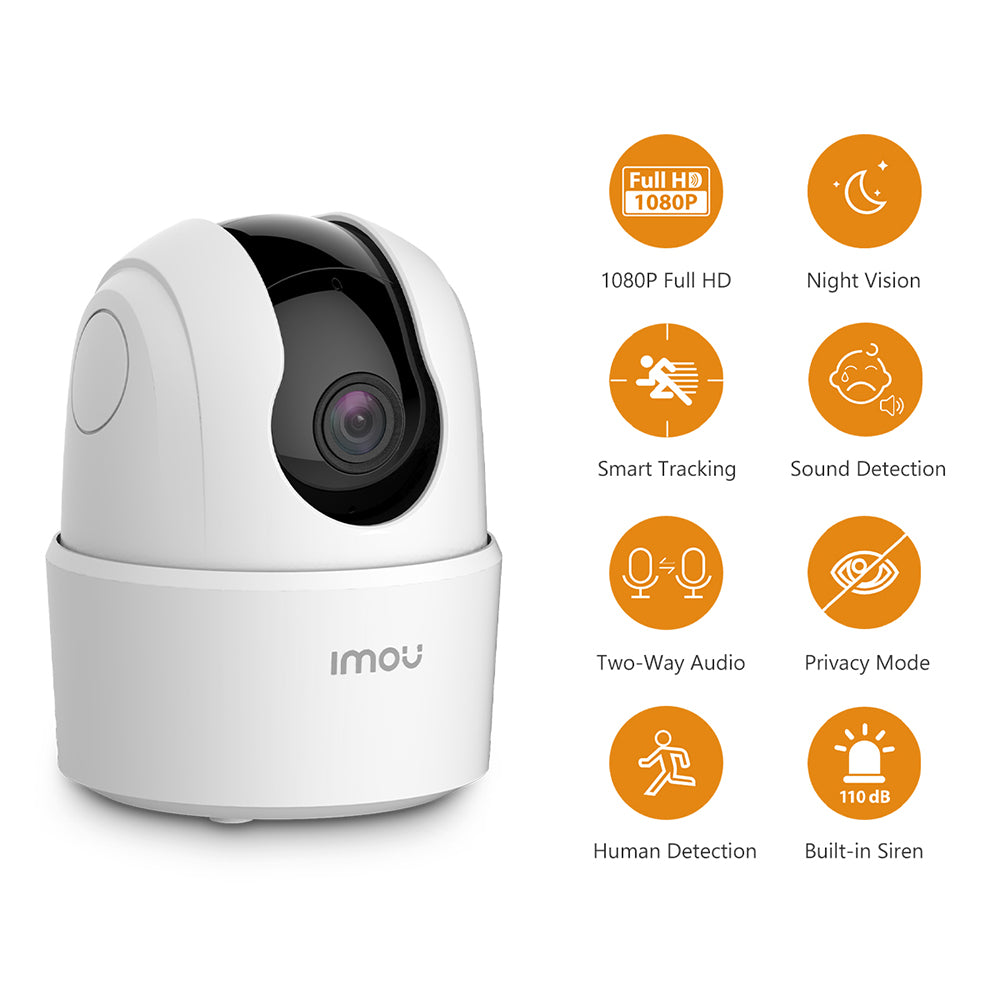 Camera de Supraveghere Imou Ranger 2C, Wi-Fi, 3K, Interior, Alba IPC-K2ECP-5H2W