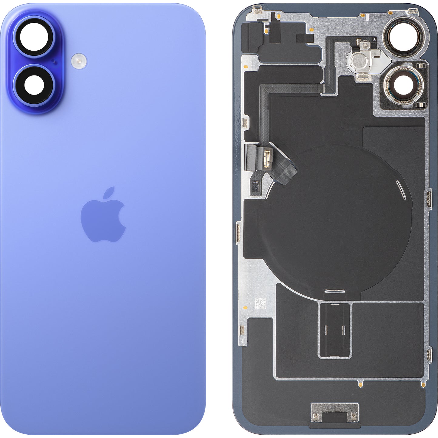 Capac Baterie Apple iPhone 16 Plus, Albastru (Ultramarine), Swap