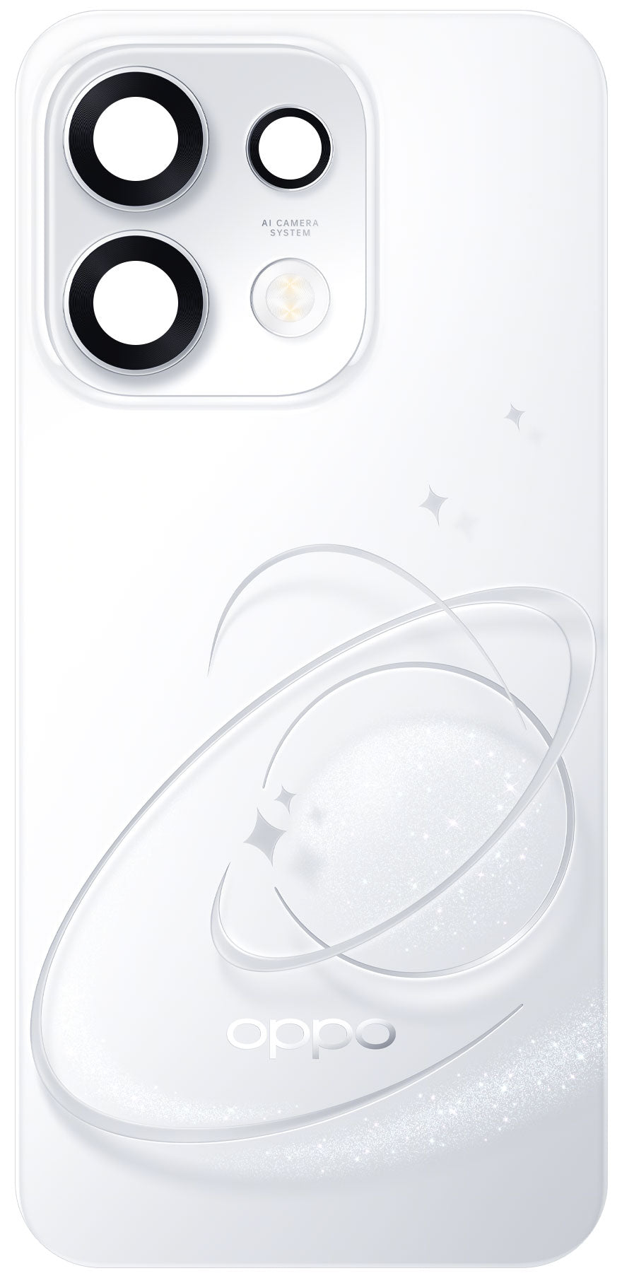 Capac Baterie Oppo Reno16 F / Reno16 FS, Argintiu (Pop White), Service Pack 621033001109