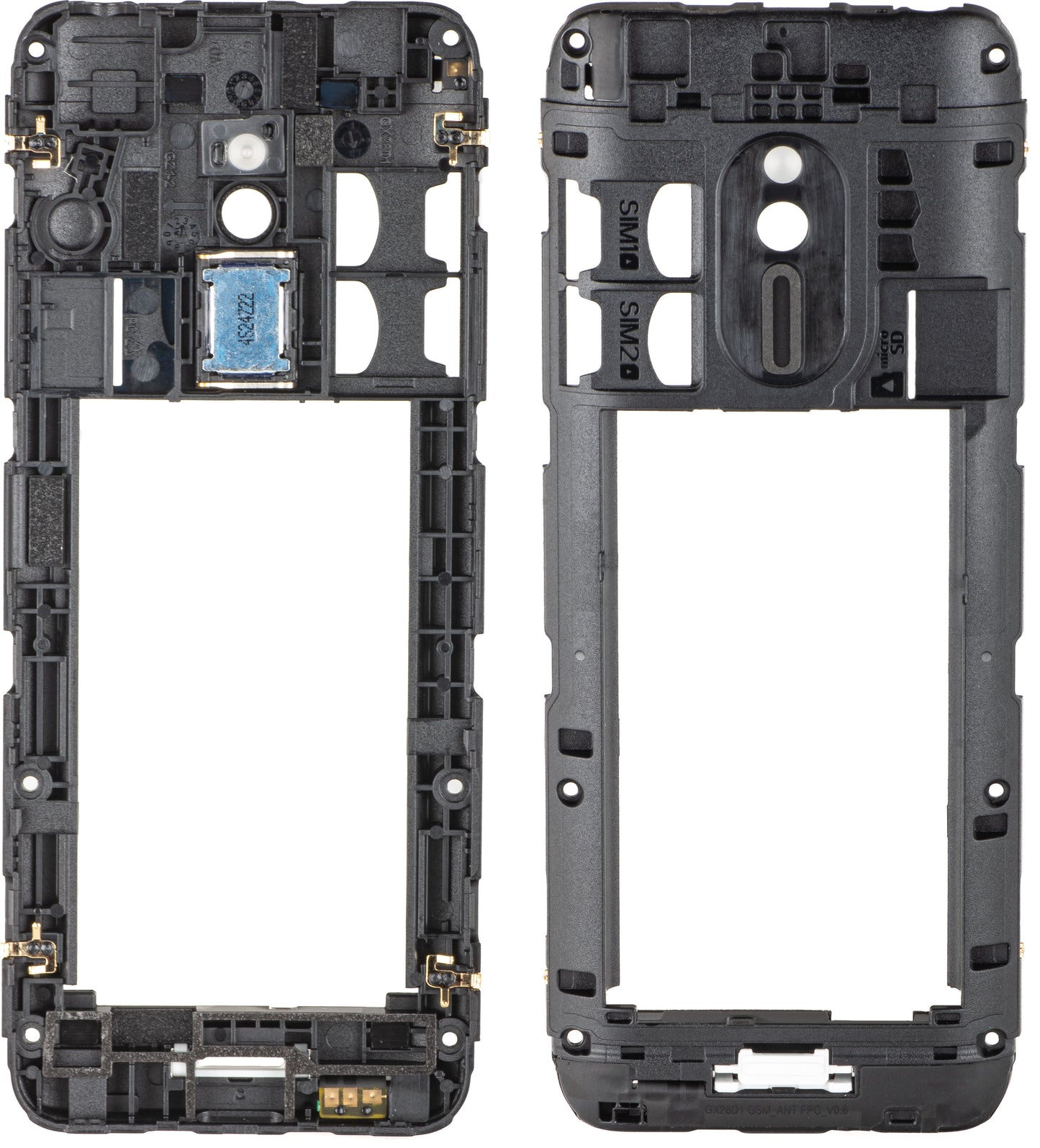Carcasa Mijloc Nokia 230 (2024), Neagra, Service Pack 286931228