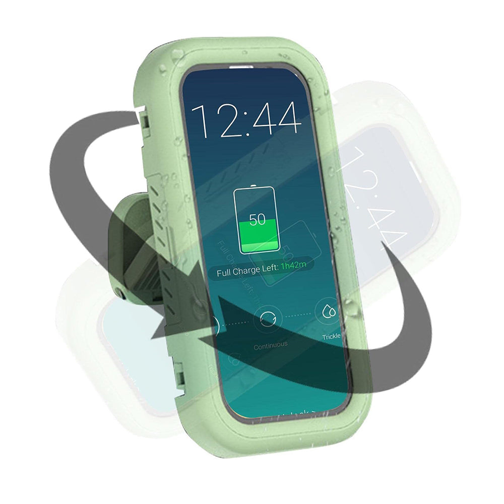 Carcasa Perete cu Membrana Tactila Techsuit LC-999 pentru Telefon, Waterproof, Roz